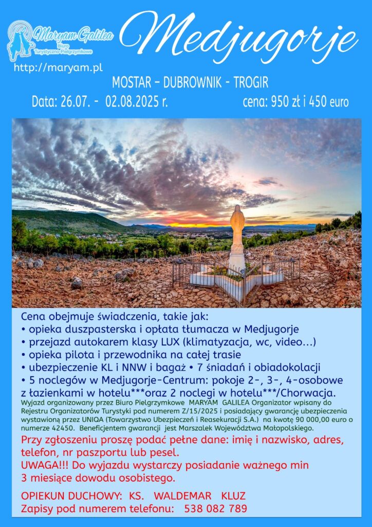 Pielgrzymka do Medjugorje